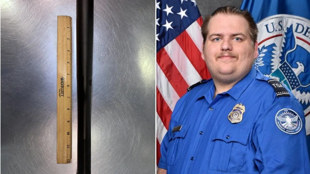 Frightening object caught by TSA inside passenger's baseball bat-shaped flashlight
