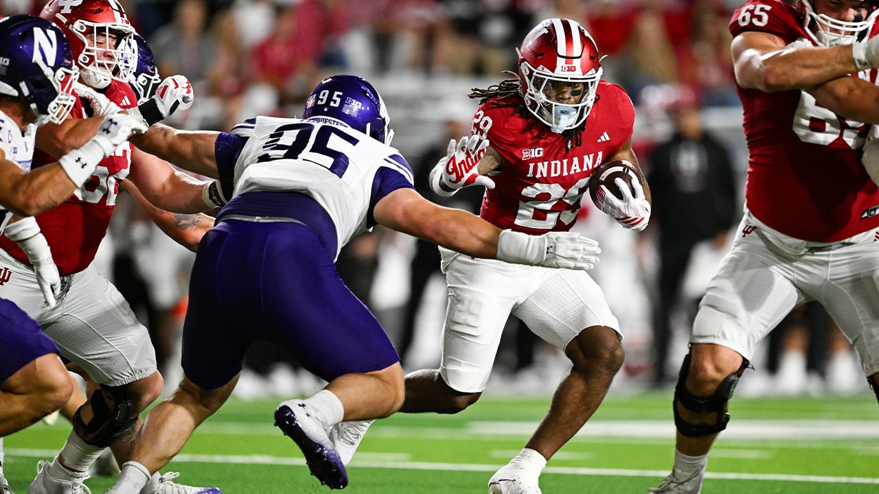 Reigning champion Indiana Hoosiers survive major scare from Northwestern in Big Ten opener