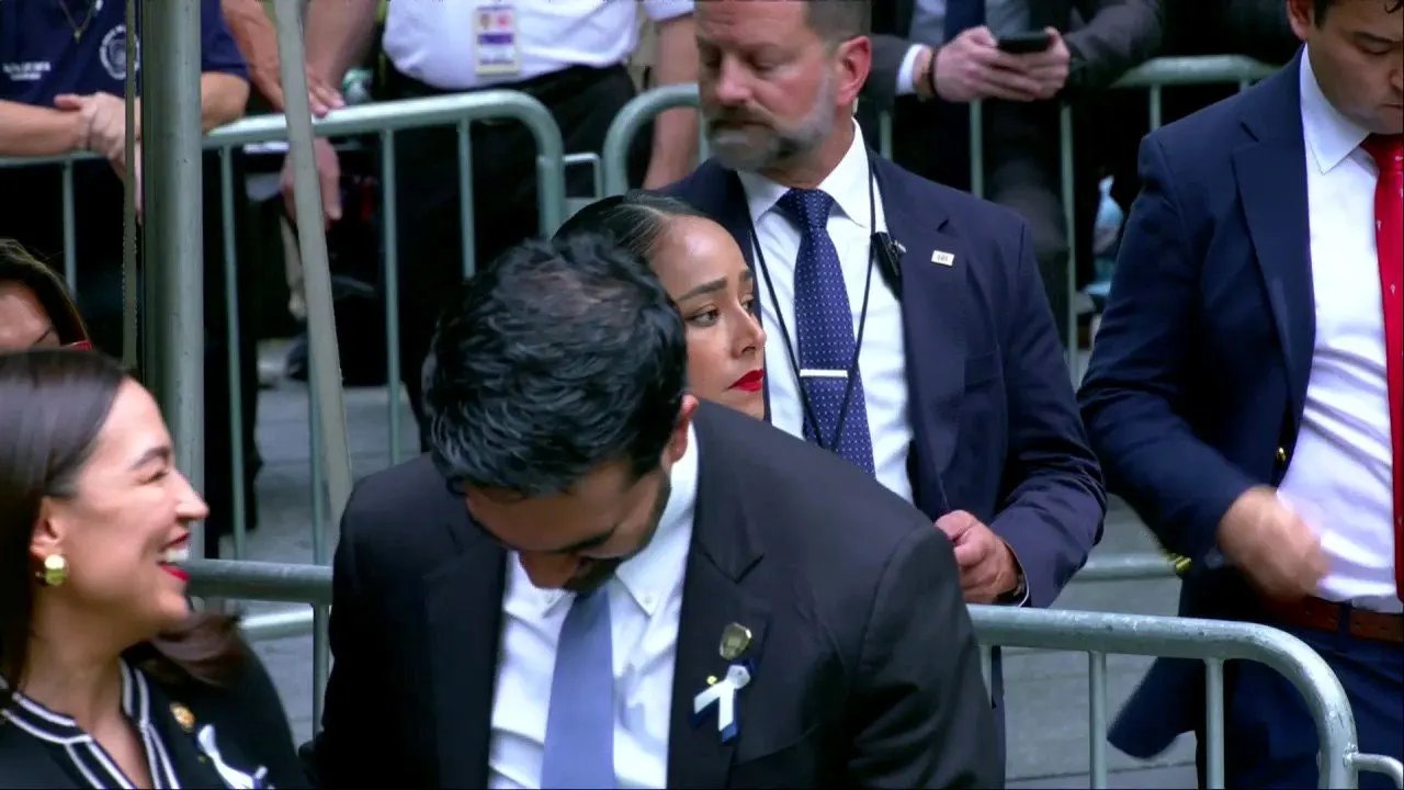 Trump unloads on AOC, Mamdani for laughing during sacred 9/11 ceremony at Ground Zero