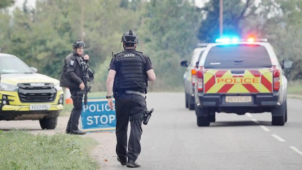 UK police arrest 'explosive' suspects near US airbase, key to Iran war