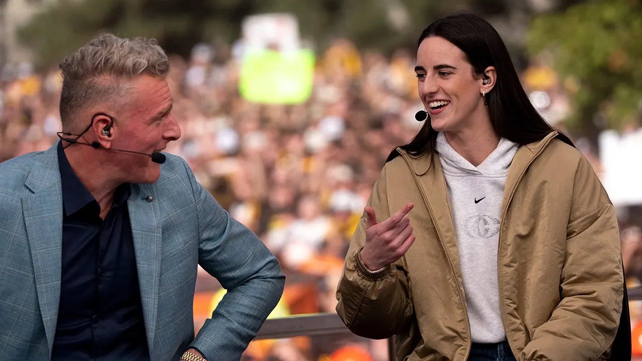 Caitlin Clark joins Pat McAfee on ESPN's 'College GameDay,' and left-wing podcasters have a problem with it