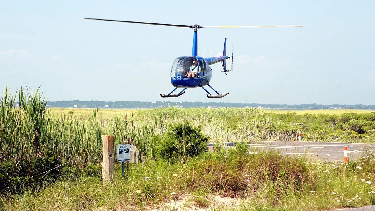 Furious suburban millionaires say luxury helicopters are ruining their peace