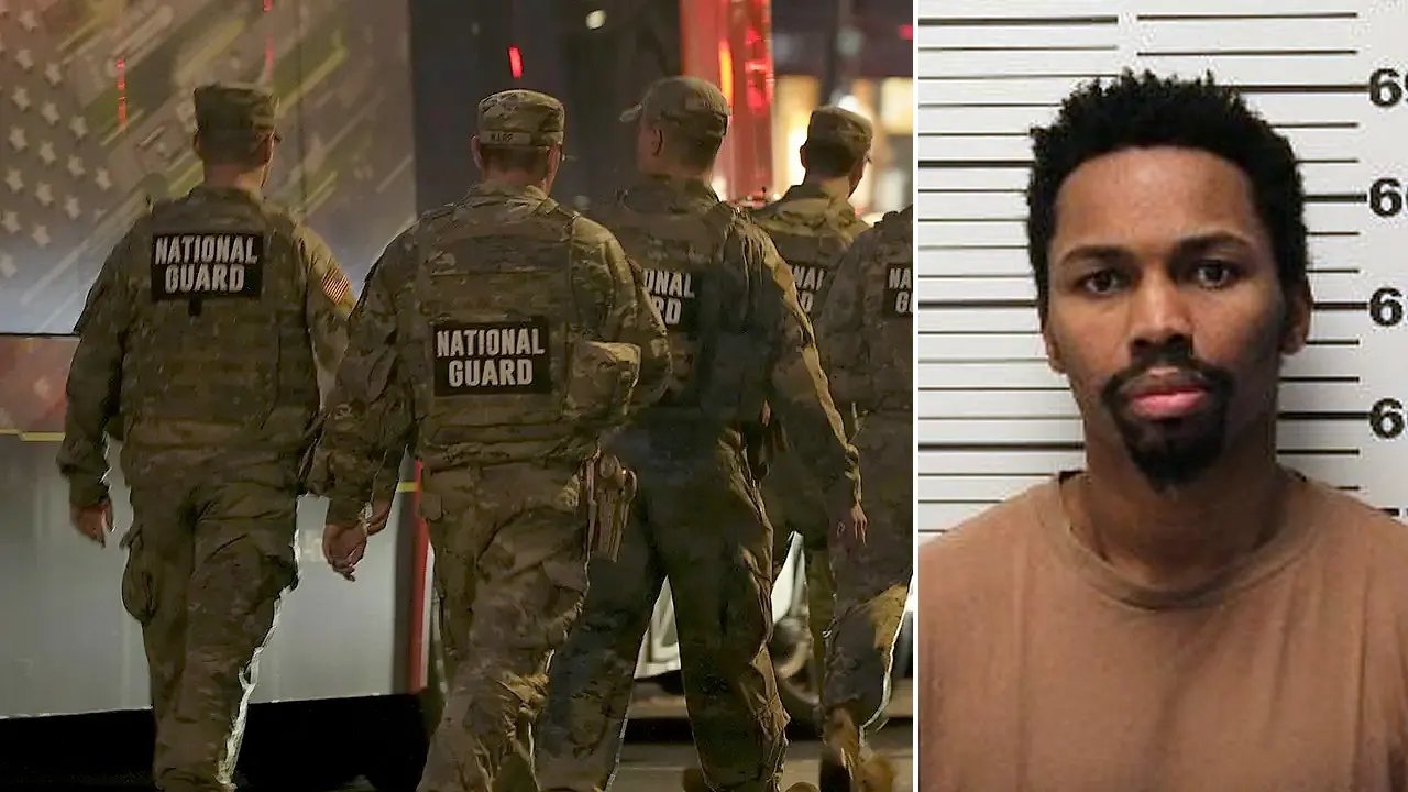 Repeat offender accused of shooting National Guard member has lengthy history with the law, records show